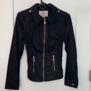 Guess? Jacket - Black with Gold Accents